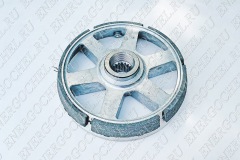 Вентилятор (тормозное колесо) электродвигателя КГ 2008-6, КГ 2011-6 (кат. № 227357, 280119)